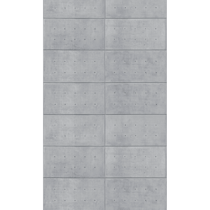 4MURS Papier peint panoramique L Cliftown Gris béton Satiné