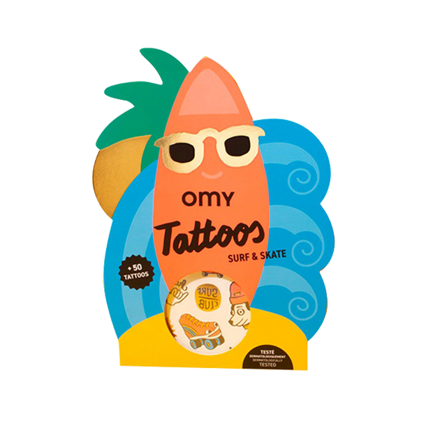 OMY Kit TATTOOS SURF AND SKATE