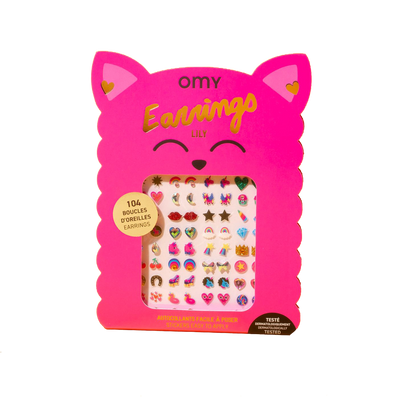 OMY Sticker Boucles d'oreilles lily Rose