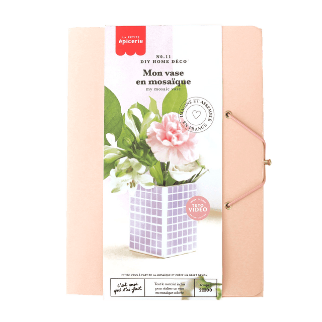 La Petite Epicerie Kit création MON VASE EN MOSAÏQUE