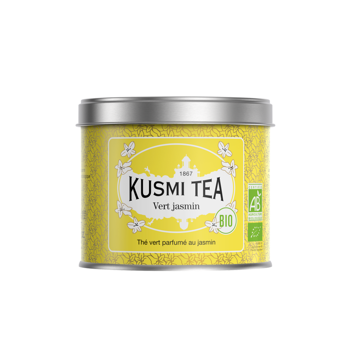 KUSMI TEA Thé vert en vrac Jasmin bio 90G