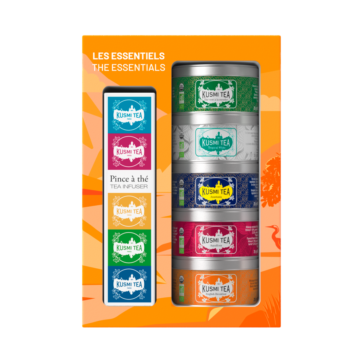 KUSMI TEA Coffret Les essentiels 125G