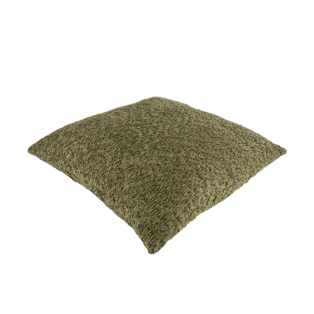 Coussin GAÏA coloris vert mousse 45 x 45 cm
