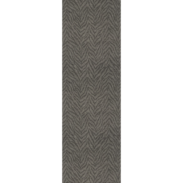 Papier peint intissé ZIBRA coloris brun