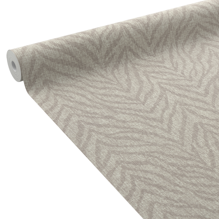 Papier peint intissé Zibra Taupe