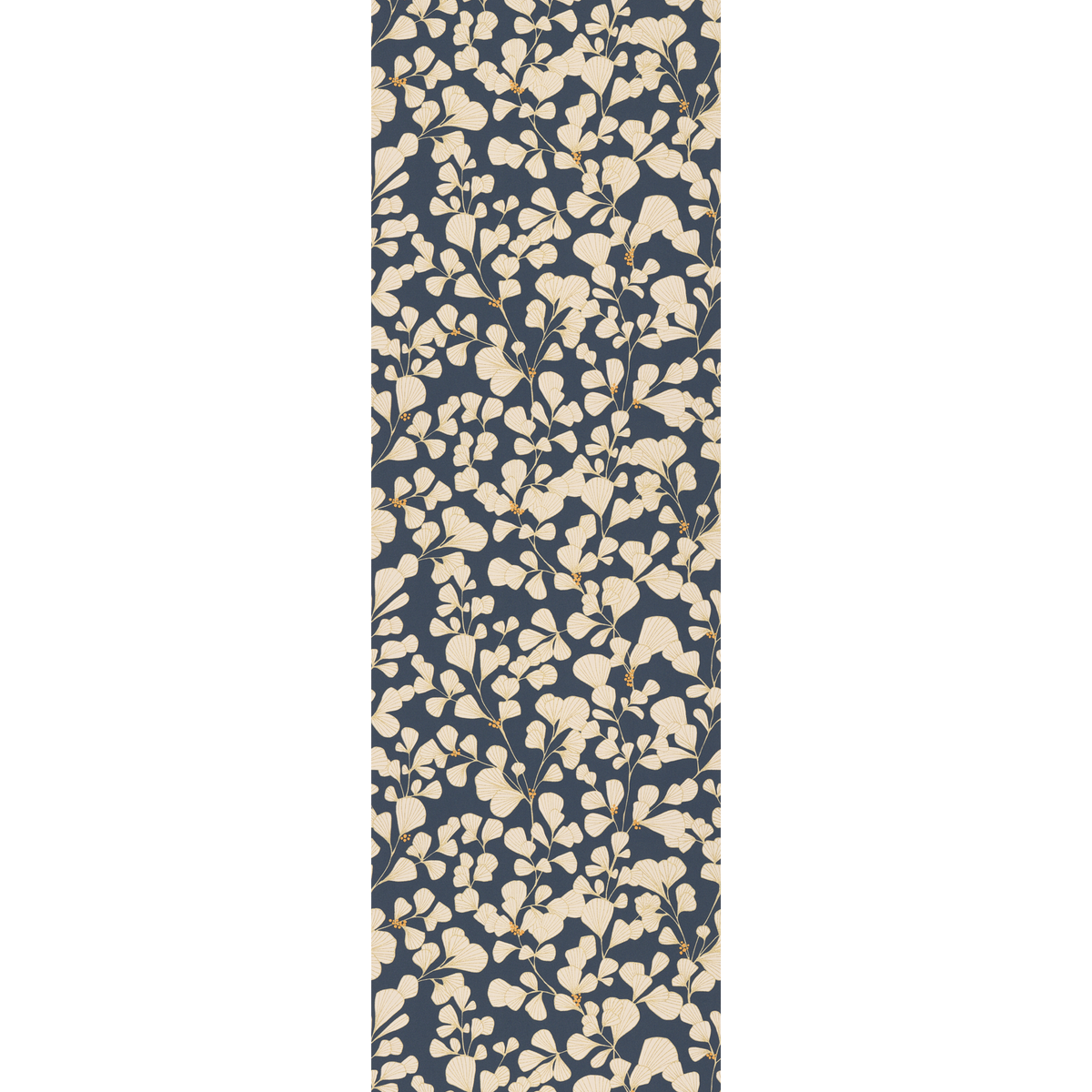 4MURS Papier peint intissé Hisae Bleu nuit