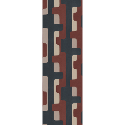 4MURS Papier peint intissé Namba Beige et terracotta