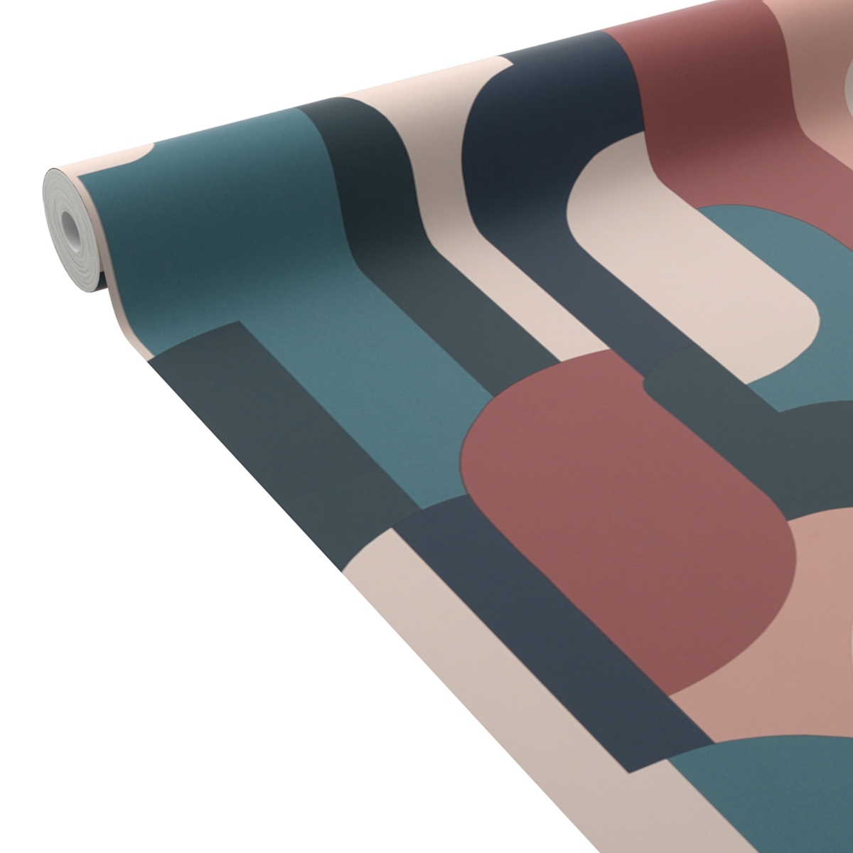 4MURS Papier peint intissé Britta Multicolore