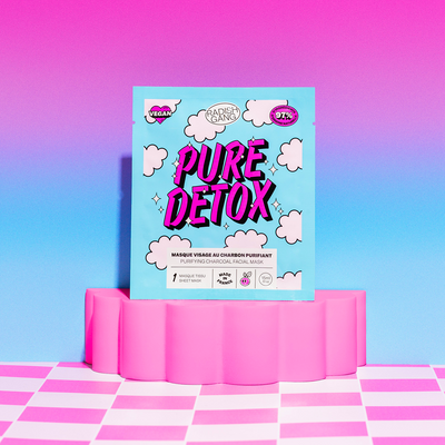 RADISH GANG Masque tissu Pure detox Bleu 15ML