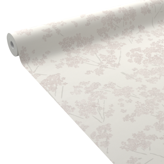 Papier peint intissé AUDELIA coloris rose pastel