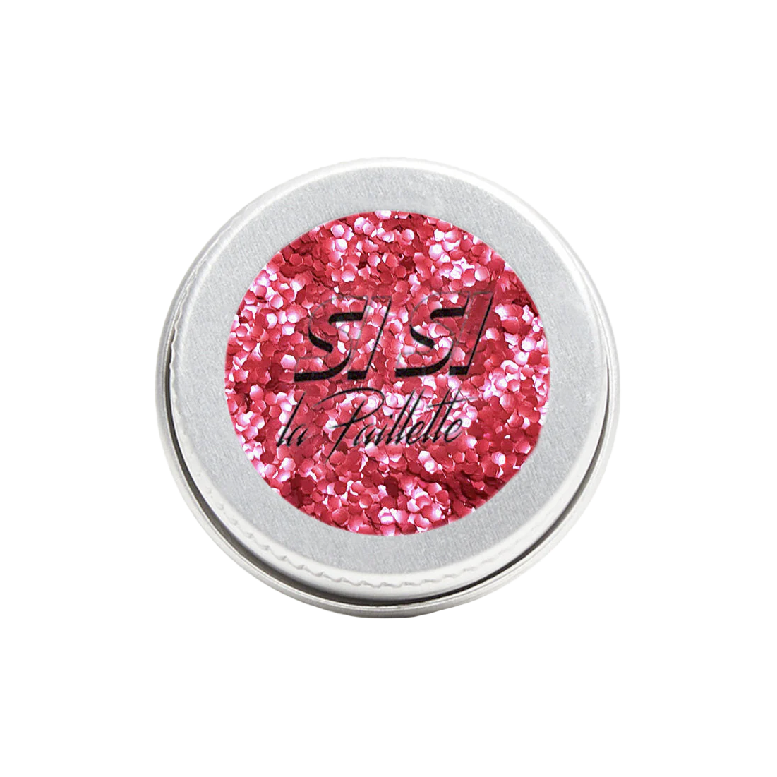 SI SI LA PAILLETTE Paillettes cosmétiques Gravé dans la brique Rouge 5ML