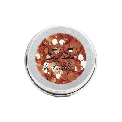 SI SI LA PAILLETTE Paillettes cosmétiques Queen du desert Orange 4G