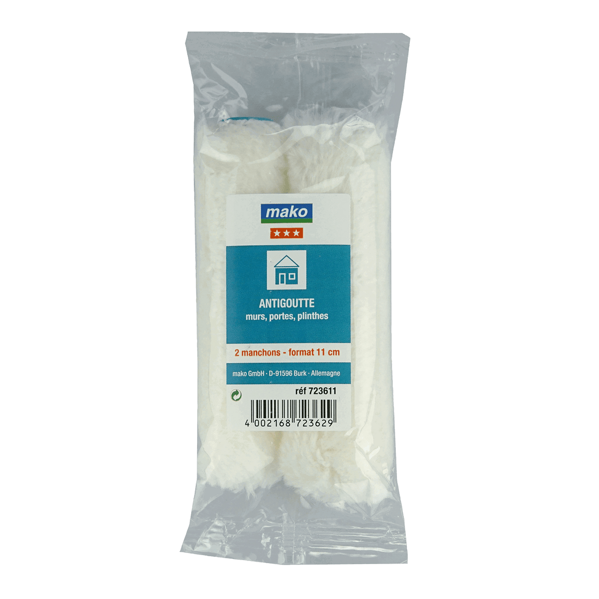 2 manchons antigoutte 11 cm 