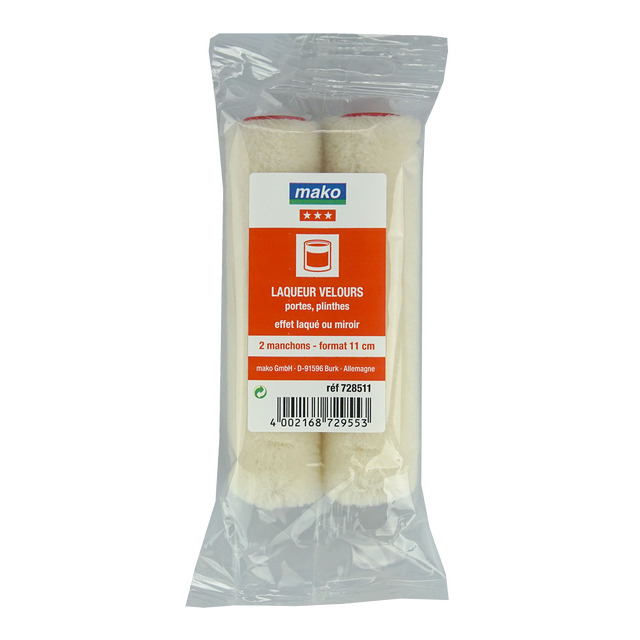 2 manchons laqueur 11 cm