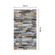 Papier peint panoramique L Wood Sable beige
