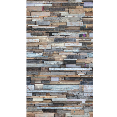 Papier peint panoramique L Wood Sable beige