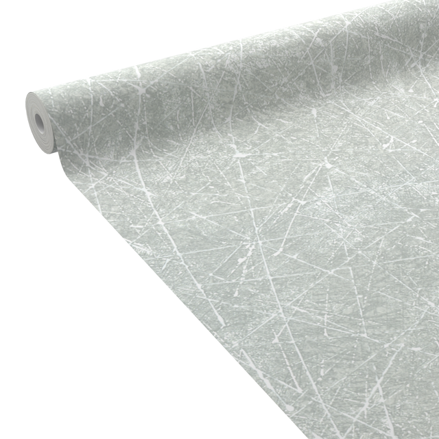 Papier peint intissé ARION coloris gris argenté