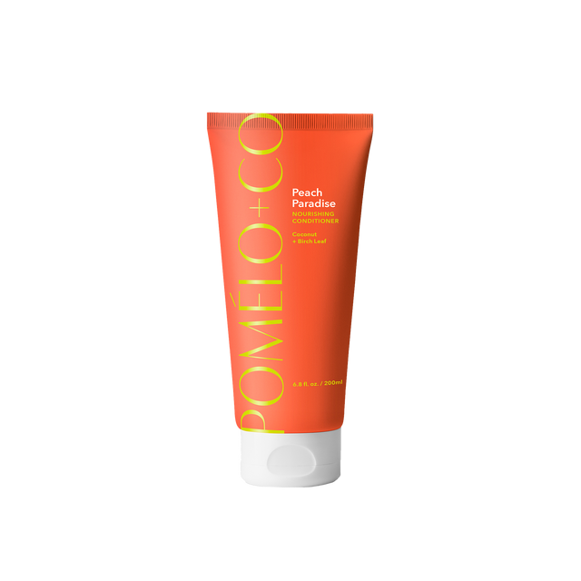 POMELO Soin cheveux APRÈS - SHAMPOING PEACH PARADISE Noix de coco et Pêche