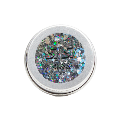 SI SI LA PAILLETTE Paillettes cosmétiques Y'holo Argent 4G