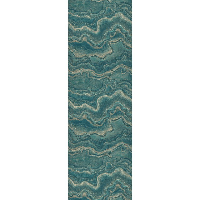 Papier peint intissé ELAURA coloris émeraude