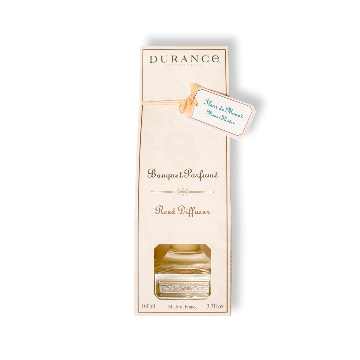 DURANCE Diffuseur Bouquet parfumé Beige Fleur de monoi 100ML
