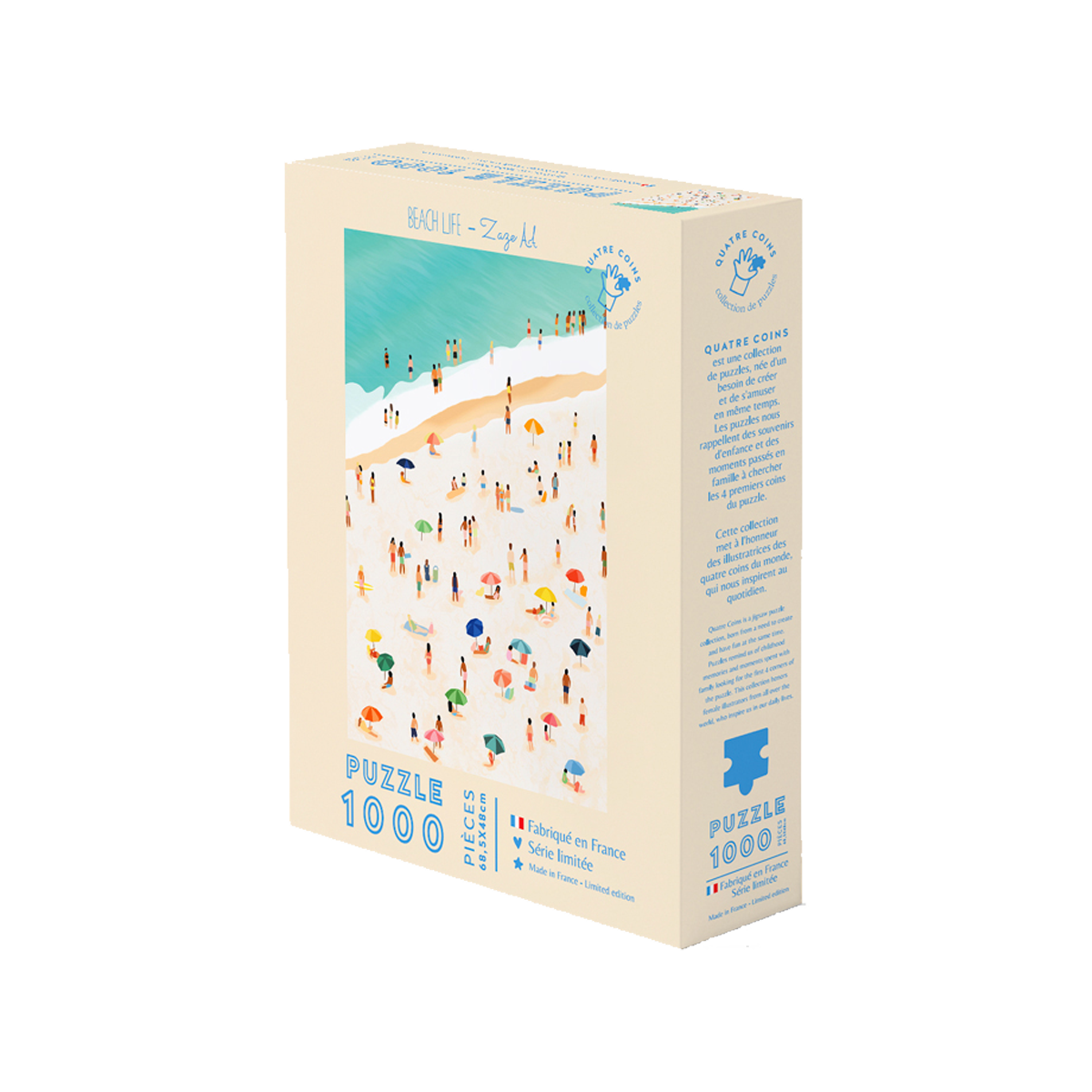 LA PETITE ÉPICERIE Puzzle Beach life par melisa bilgici Beige