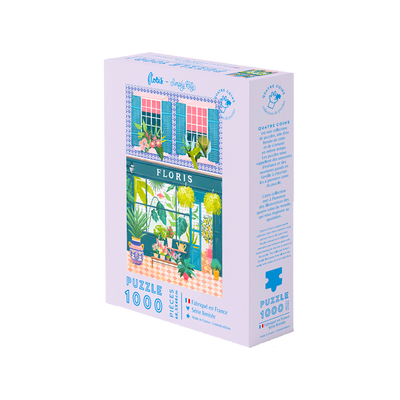 LA PETITE ÉPICERIE Puzzle Floris par simply katy Mauve