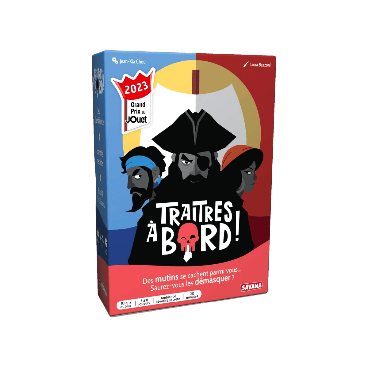 Jeu Traitres a bord Multicolore
