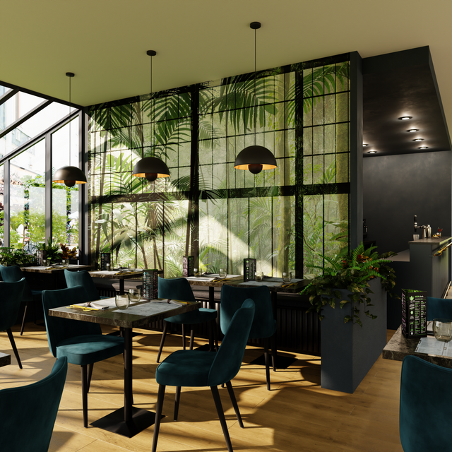 Papier peint panoramique XL AURELIANE 400 x 270 cm