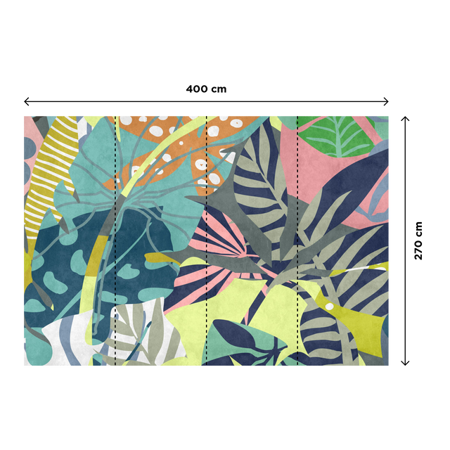 Papier peint panoramique XL FELICITA 400 x 270 cm