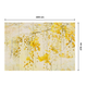 Papier peint panoramique XL Glycelia Bouton d’or Satiné