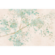 Papier peint panoramique XL Aglae Bleu turquoise Satiné