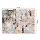 Papier peint panoramique XL Maxhim Gris béton Satiné