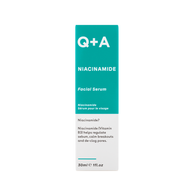 Q+A Sérum Visage à la niacinamide Bleu 30ML