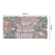Papier peint panoramique XXL Elysa Multicolore Satiné