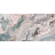 Papier peint panoramique XXL Childeric Gris perle et bleuté Satiné