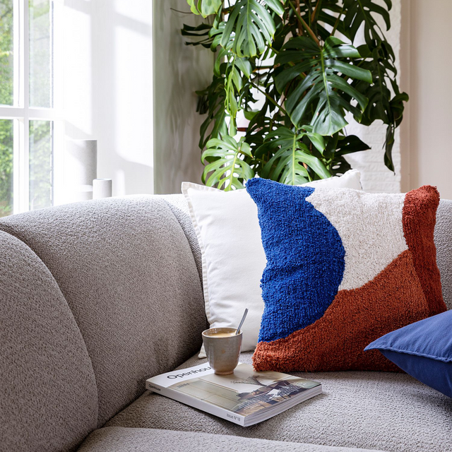 Coussin TAZA coloris multicolore 45 x 45 cm