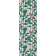 4MURS Papier peint intissé Peperomia Vert anglais et rose