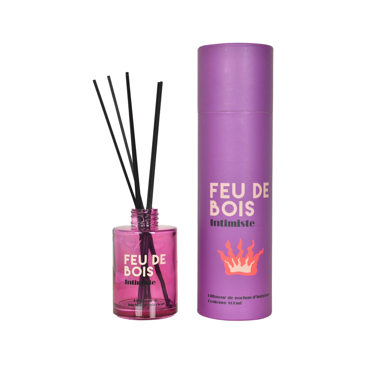 OPJET Diffuseur Arty Violet Feu de bois 100ML
