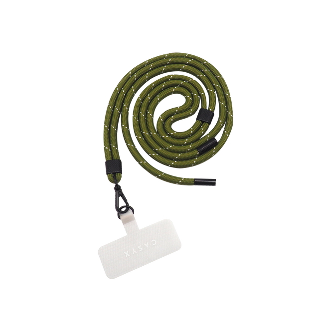 CASYX Cordon de téléphone UNIVERSEL MILITAIRE coloris kaki