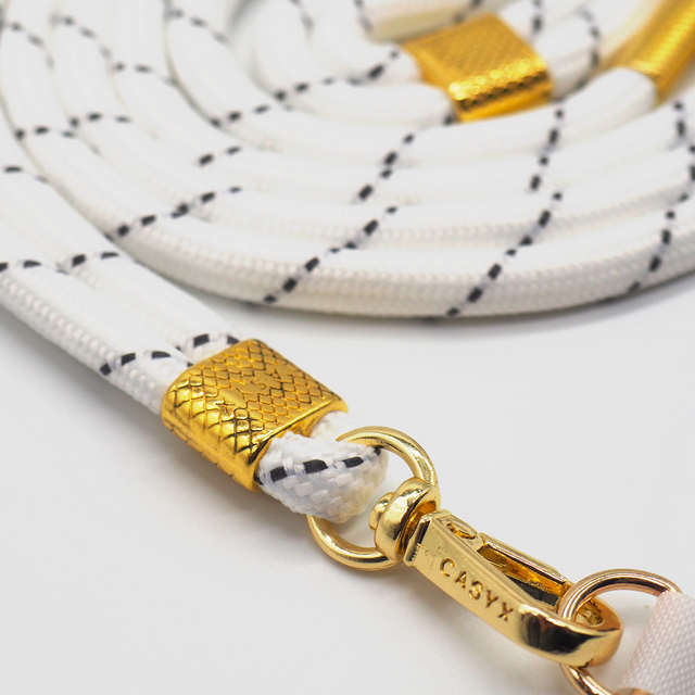 CASYX Cordon de téléphone UNIVERSEL ROYAL coloris blanc