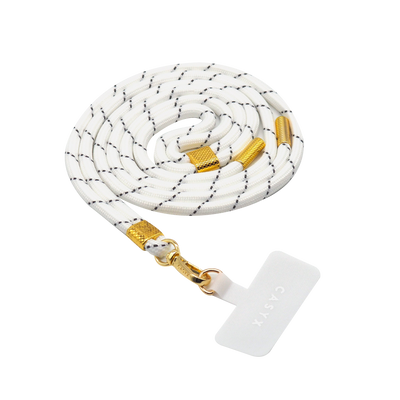 CASYX Cordon de téléphone Universel royal Blanc