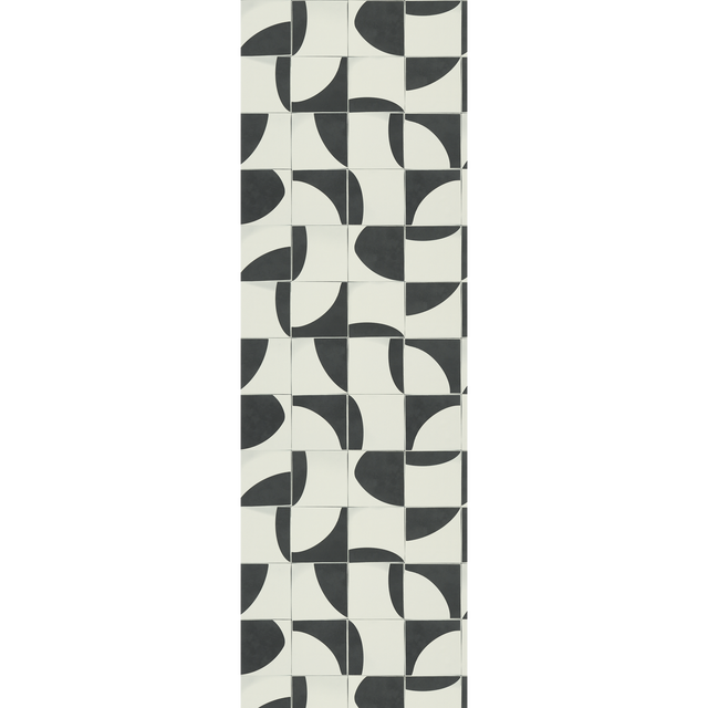 4MURS Papier peint intissé DEREK coloris noir et blanc