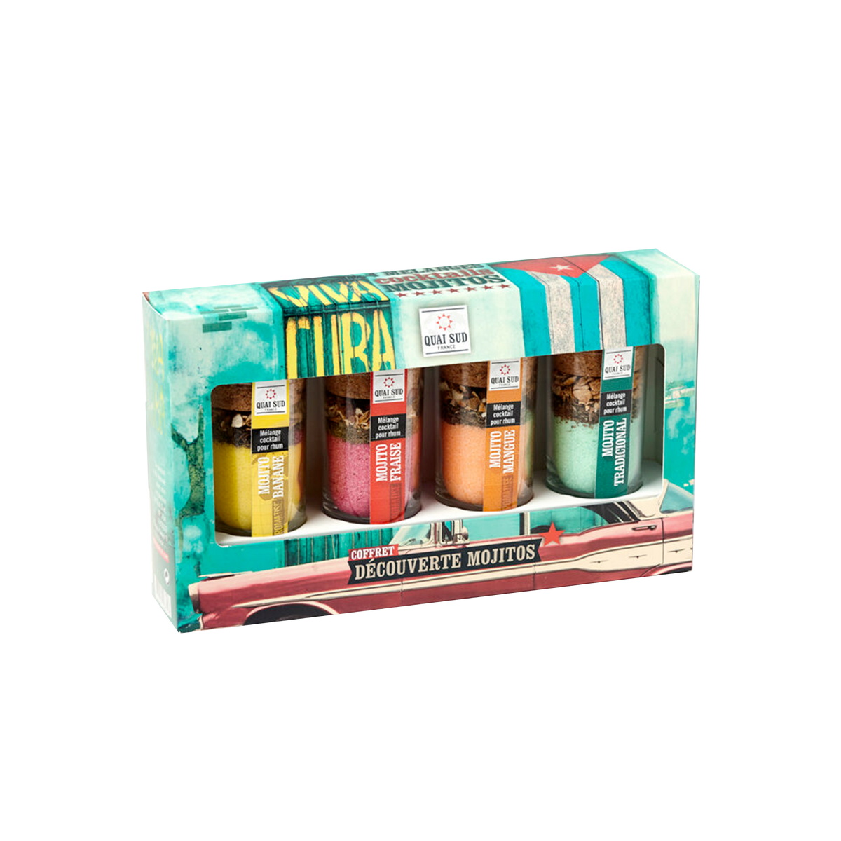 QUAI SUD Coffret Decouverte mojitos 280G