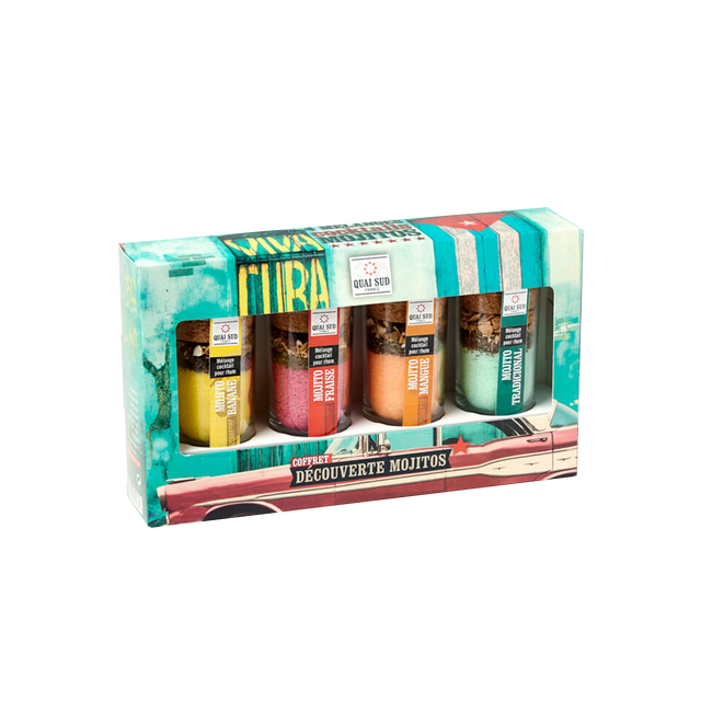 QUAI SUD Coffret DECOUVERTE MOJITOS