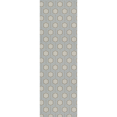 Papier peint intissé Denver Bois clair et noir