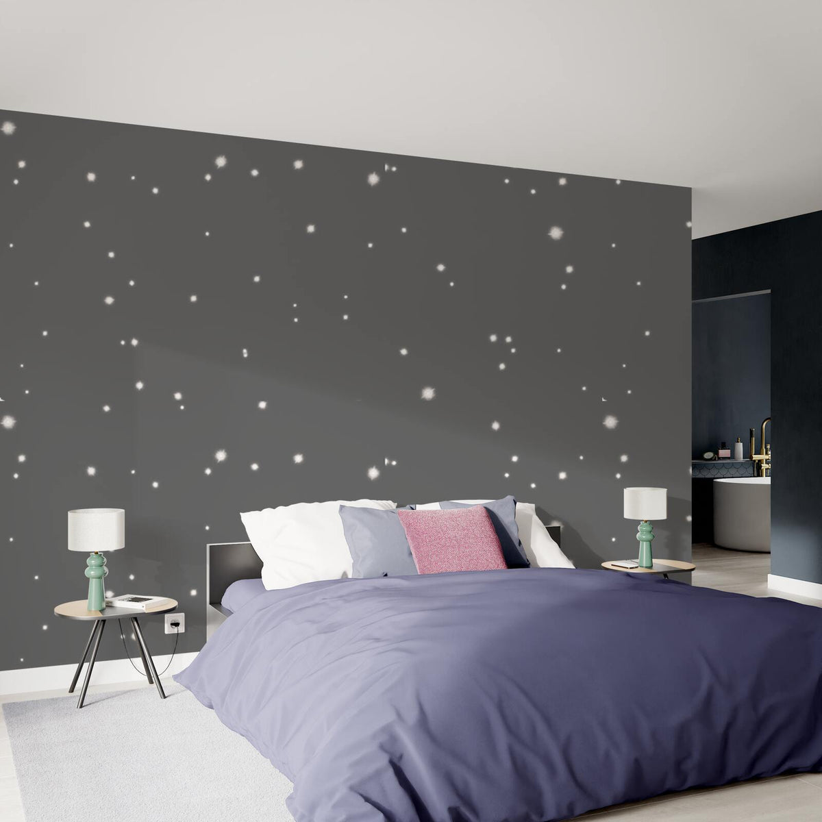 POUSSIÈRE D'ÉTOILES Peinture Poussière d'étoiles Gris canopus Mat 2L