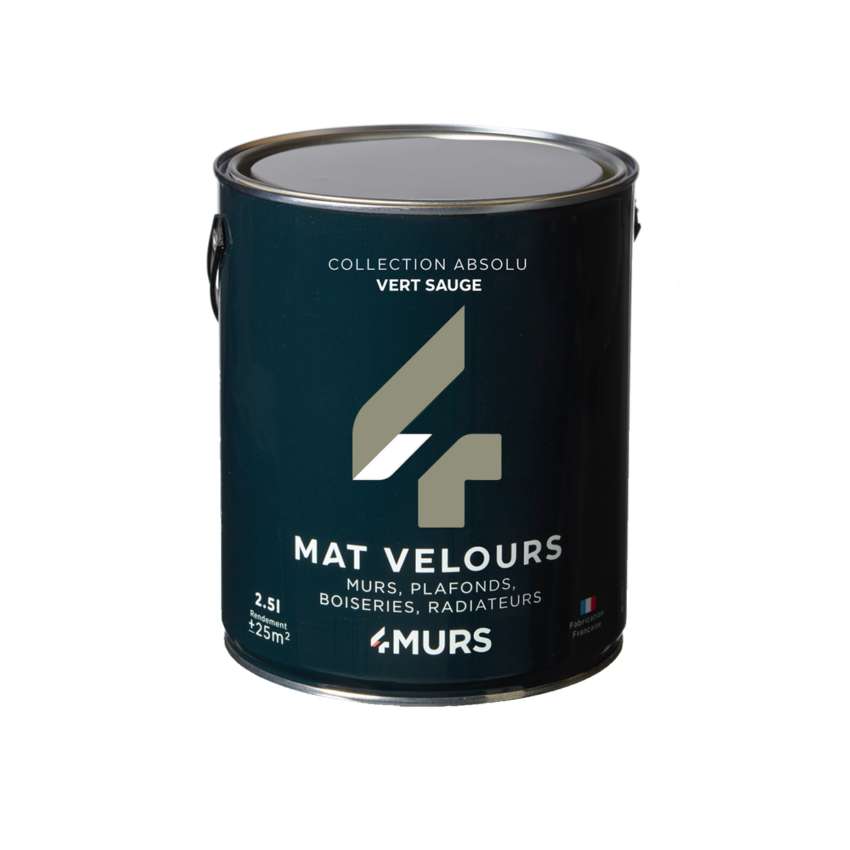 ABSOLU Peinture Absolu Vert sauge Mat 2,5L