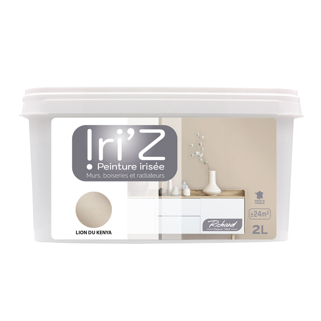 Richard Peinture IRIZ Peinture LION DU KENYA Brillant 2 L