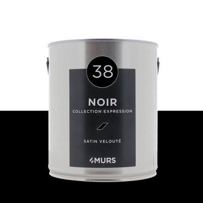 EXPRESSION Peinture Expression Noir Satiné 2,5L